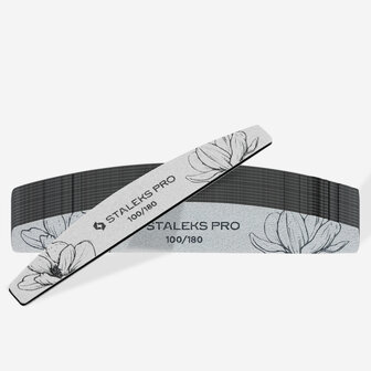 Staleks Halfmoon File 100/180 (25pcs)