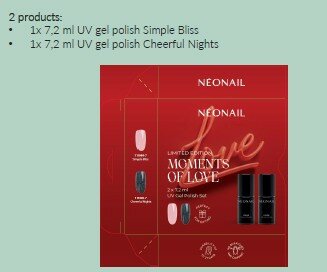 Moments Of Love - 2 gel polishes