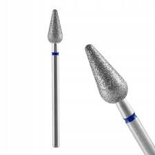 Diamanten spijkerboor puntig peren blauw EXPERT-kop, diameter 5 mm / werkend onderdeel 12 mm