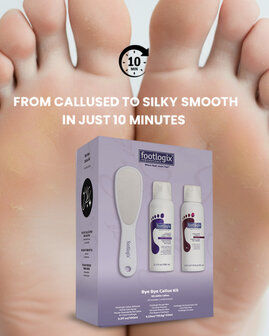 Footlogix Bye Bye callus Kit