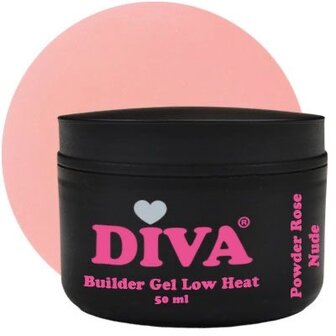DIVA Builder Gel LOW HEAT 3-in-1 Powder Rose Nude 50ml