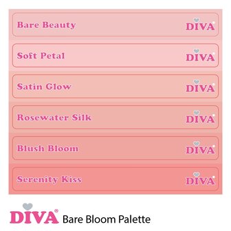 Diva Bare Bloom Palette Collection