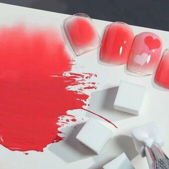 Mini sponges met metalen grijper