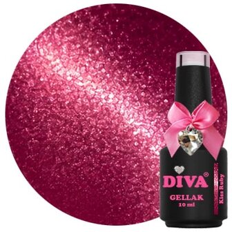 DIVA Gellak Cat Eye Kiss Ruby 10 ml