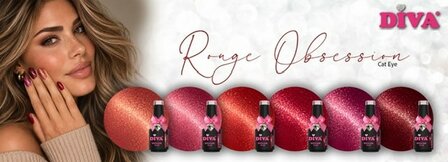 DIVA Gellak Cat Eye Scarlet Rush 10 ml
