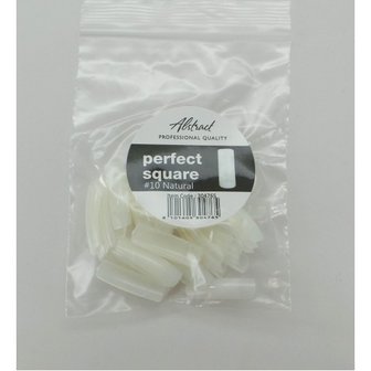 Refill #10 Perfect Square Tips (50pcs/bag) | Abstract