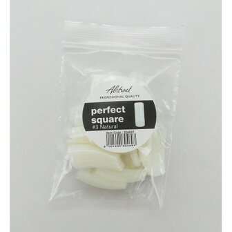 Refill #3 Perfect Square Tips (50pcs/bag) | Abstract