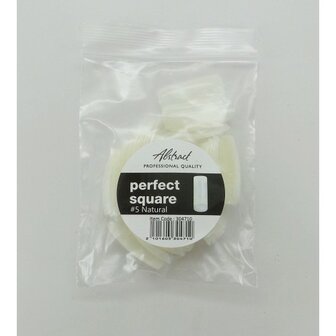 Refill #5 Perfect Square Tips (50pcs/bag) | Abstract