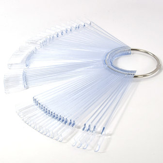 Nailcarrousel Clear 50pc&nbsp;