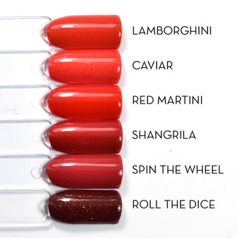 Abstract Color Gel Red Martini