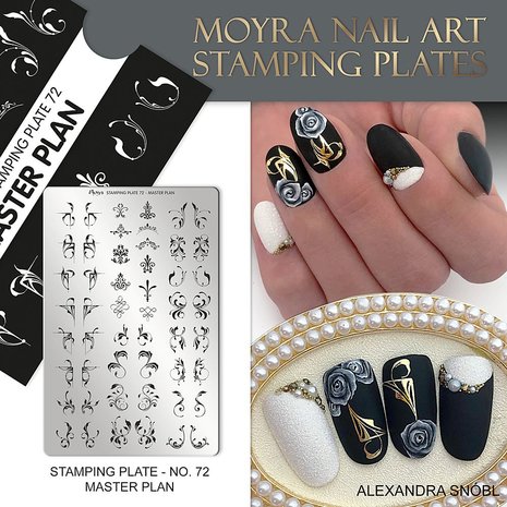Moyra Stamping Plate 72 Master Plan