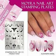 Moyra Stamping Plate 113 French Twist