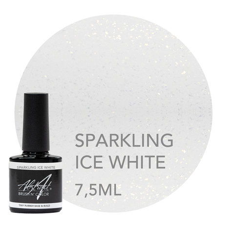  Rubber Base & Build Sparkling Ice White 7.5ml | Abstract 