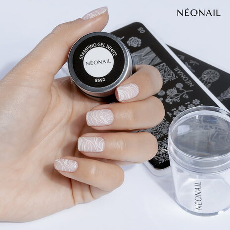 NeoNail Stampgel Black