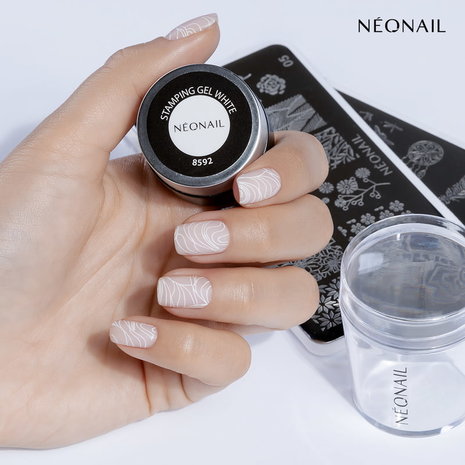 NeoNail Stampgel White