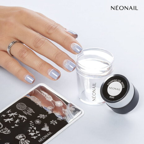 NeoNail Stampgel Silver