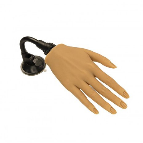 Silicone Oefenhand incl. houder GOLDEN RECHTS