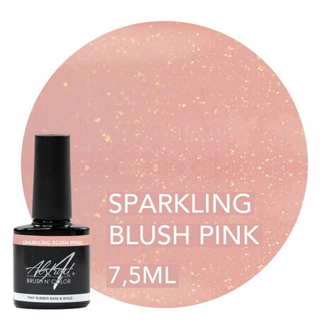  Rubber Base & Build Sparkling Blush Pink 7.5ml | Abstract 