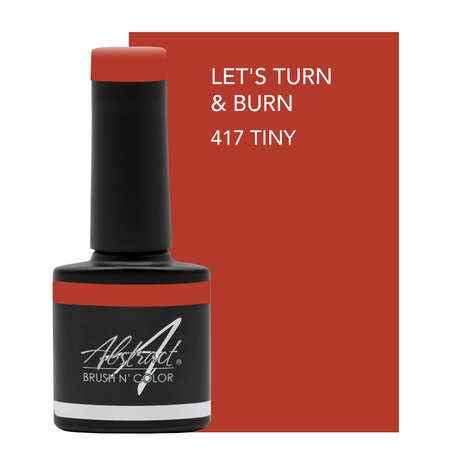 417 Brush n Color Let's Turn Burn Tiny
