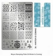 Moyra Stamping Plate 036 Winter Is Coming