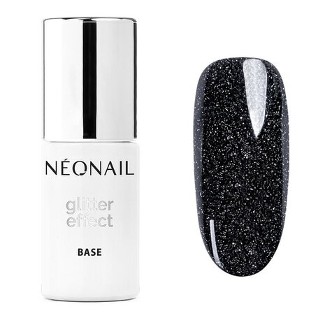 Glitter Effect Base Black Shine