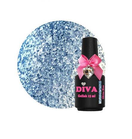 Diva CG Glitter Blue 15ml