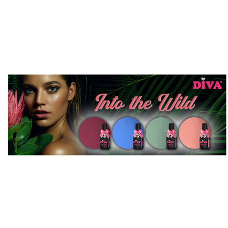 Diva Gellak Into the Wild Collection. 