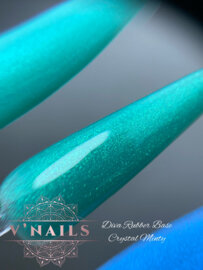 Diva Gellak Rubber Basecoat Crystal Mint 15 ml