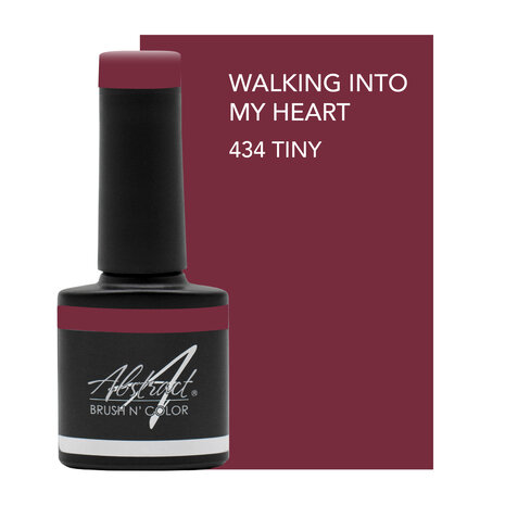 434 Brush n Color Walking Into My Heart Tiny