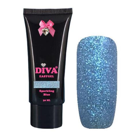 Diva Easygel Sparkling Blue 30ml