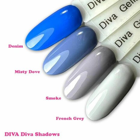 Diva Gellak Shadow Collection-Misty Dove- 10ml - Hema Free