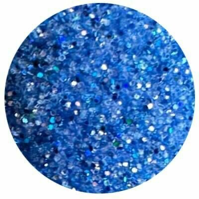 Diva Glitter Skinny Blue