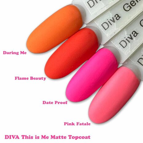 Diva Gellak This is me Collection Flame Beauty- 10ml - Hema Free