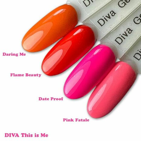 Diva Gellak This is me Collection Pink Fatale- 10ml - Hema Free