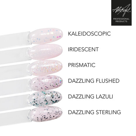 Abstract Top Coat Dazzling Sterling