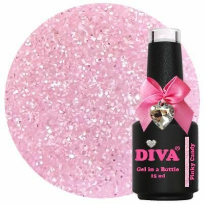 DIVA Gel in a Bottle Nude Glitters Collection