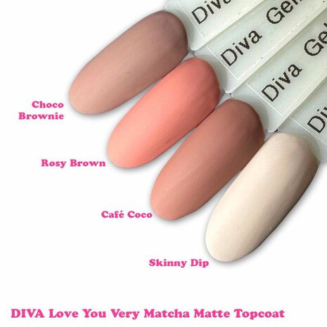 Diva Gellak Love You Very Matcha Collection - 15 ml