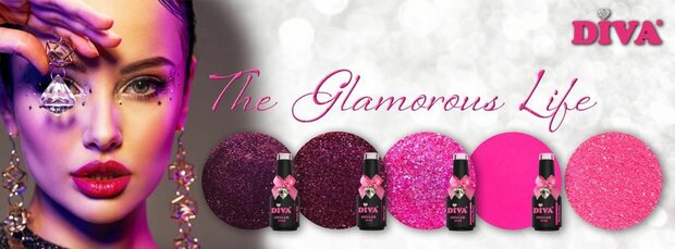 Diva Gellak The Glamorous Life Collection- 10ml + Diamondline Clouseau gratis