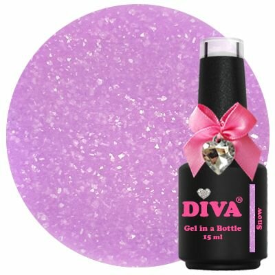 Diva Gel In a bottle Snow-15ml- Hema Free