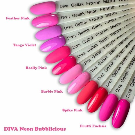 Diva Neon Bubblicious Collection