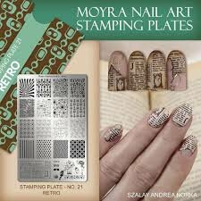 Moyra Stamping Plate 021 Retro