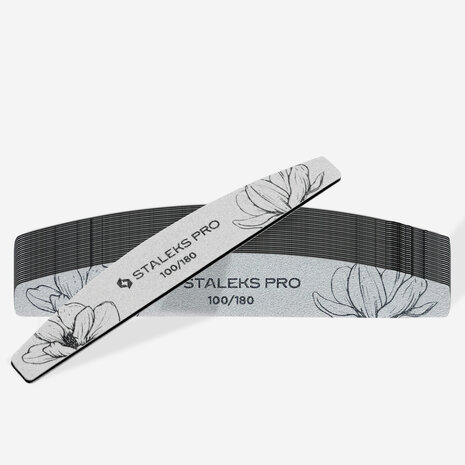 Staleks Halfmoon File 100/180 (25pcs)