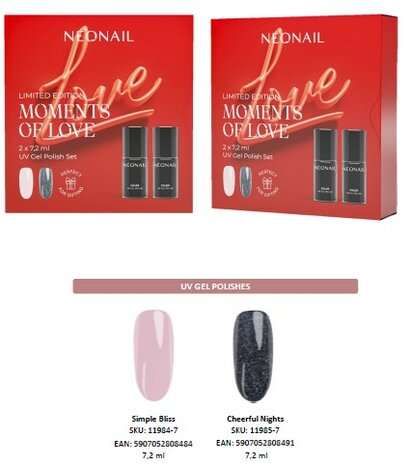 Moments Of Love - 2 gel polishes