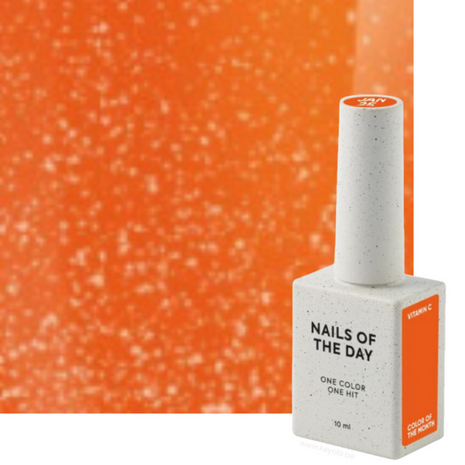 NOTD Gelpolish Color of the month -Jan 25 Vitamin 10ml 