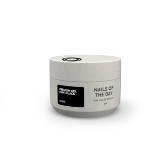 PREMIUM GEL PAINT Black WIPE