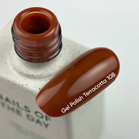 108 NOTD Gelpolish Terracotta-10ml 