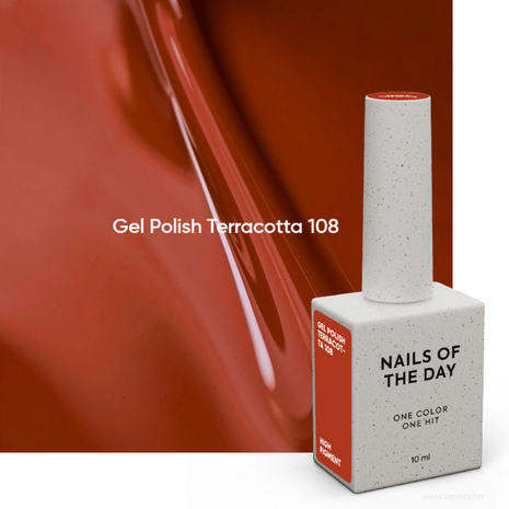 108 NOTD Gelpolish Terracotta-10ml 
