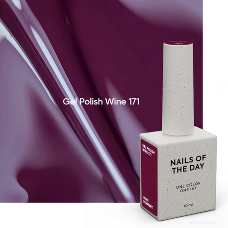 171 NOTD Gelpolish Wine-10ml 