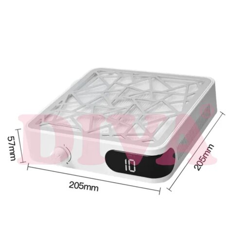 Diva's Speed Nail Dust Collector&nbsp;White.