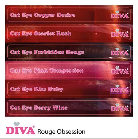 DIVA Gellak Cat Eye Copper Desire 10 ml